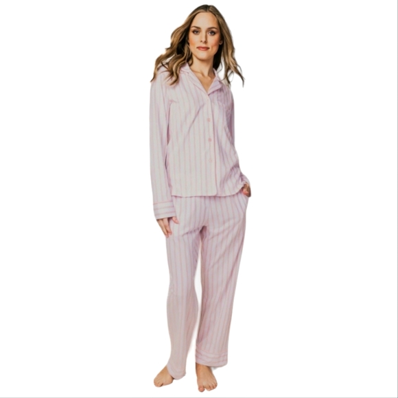 Enchanted Other - Enchanted Striped 100% Cotton Pajama Set Size Large New with tag
